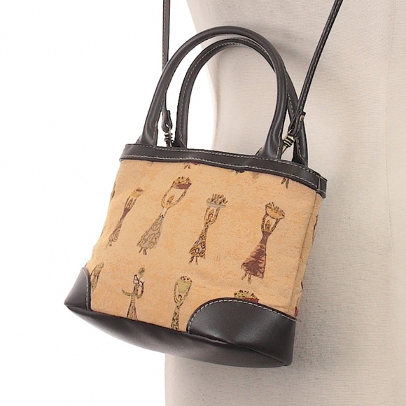 Etienne Aigner Printed Satchel - Picture 3 of 7